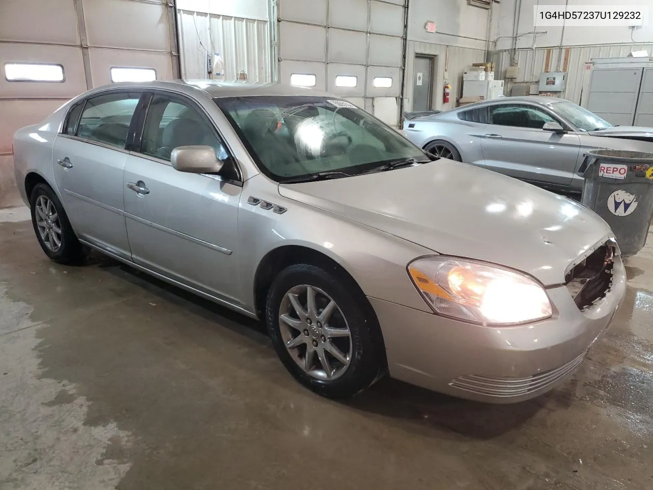 2007 Buick Lucerne Cxl VIN: 1G4HD57237U129232 Lot: 75935154