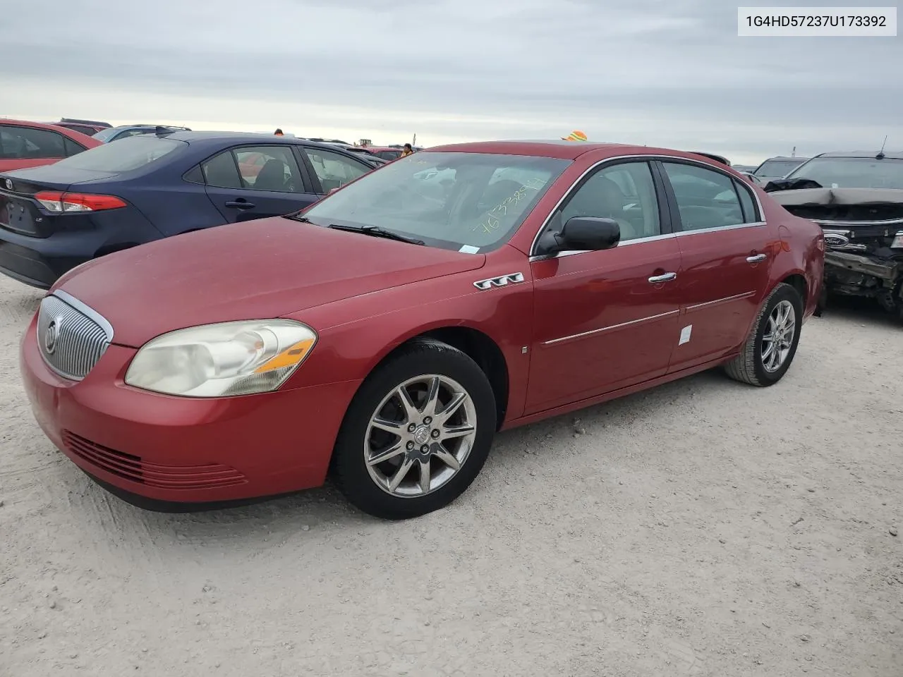 2007 Buick Lucerne Cxl VIN: 1G4HD57237U173392 Lot: 76133894