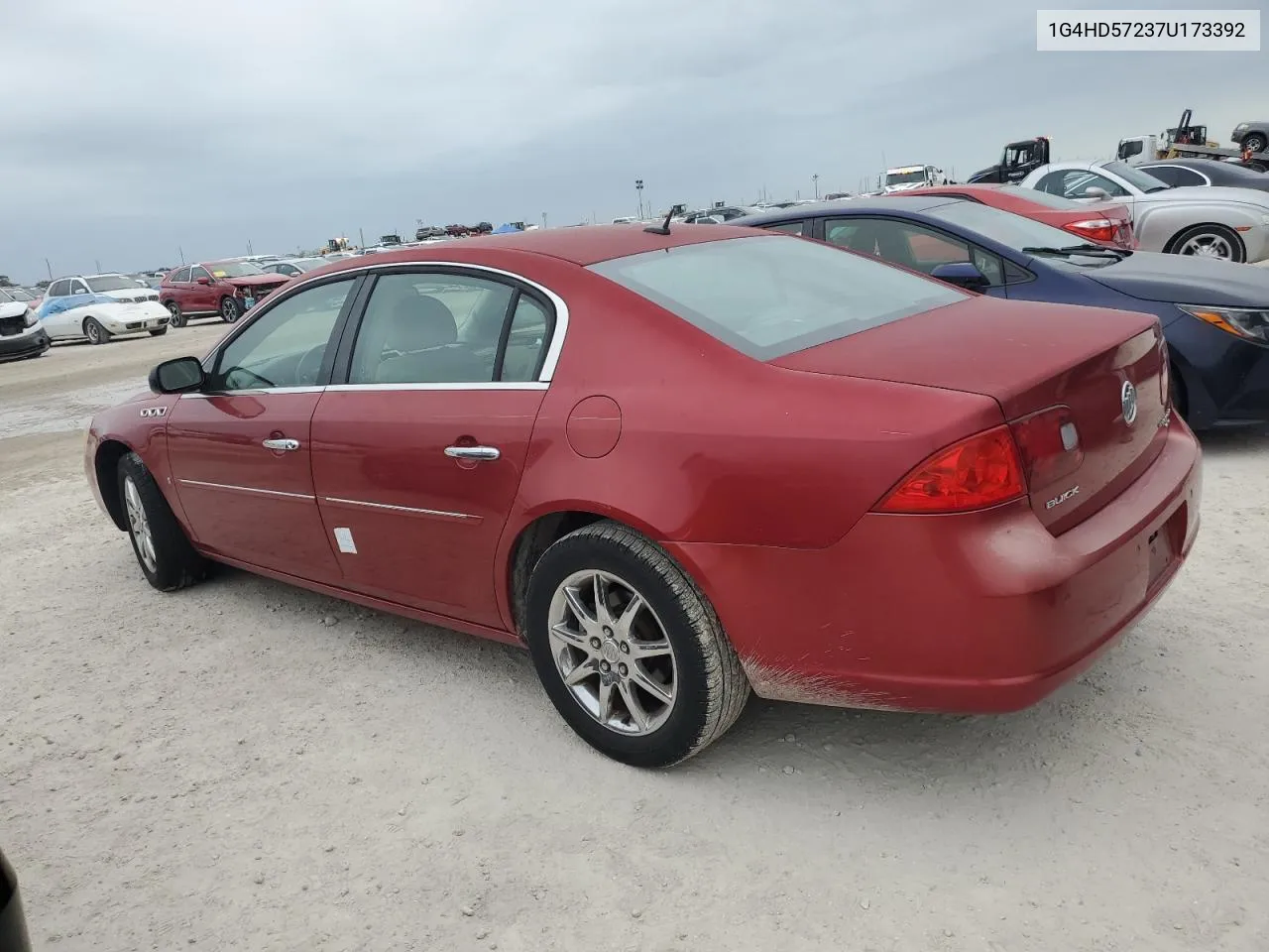 2007 Buick Lucerne Cxl VIN: 1G4HD57237U173392 Lot: 76133894