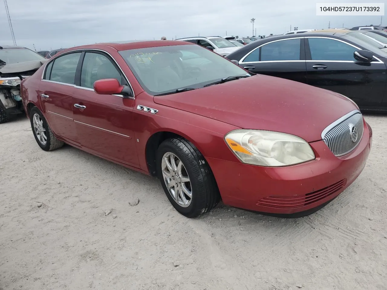 2007 Buick Lucerne Cxl VIN: 1G4HD57237U173392 Lot: 76133894