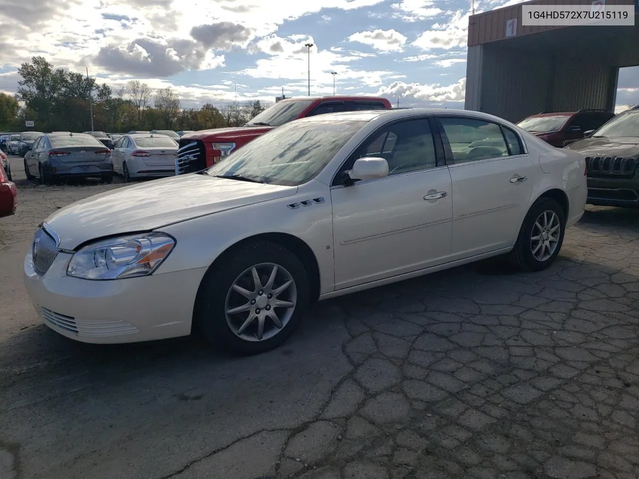 2007 Buick Lucerne Cxl VIN: 1G4HD572X7U215119 Lot: 76179334