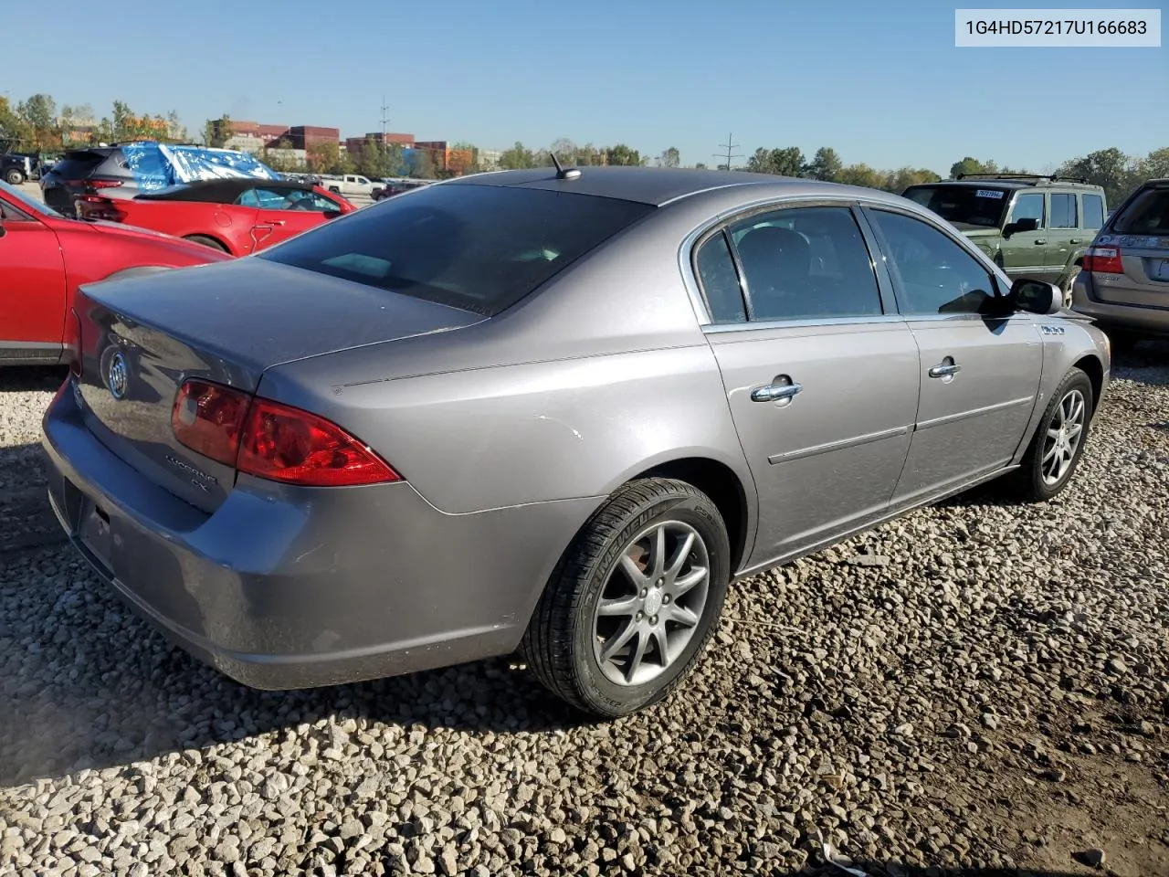 2007 Buick Lucerne Cxl VIN: 1G4HD57217U166683 Lot: 76461264