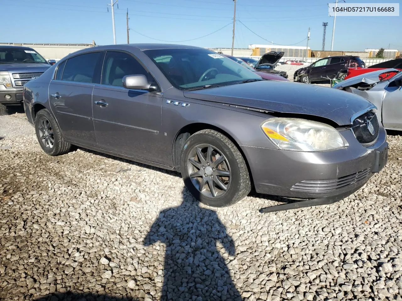 2007 Buick Lucerne Cxl VIN: 1G4HD57217U166683 Lot: 76461264