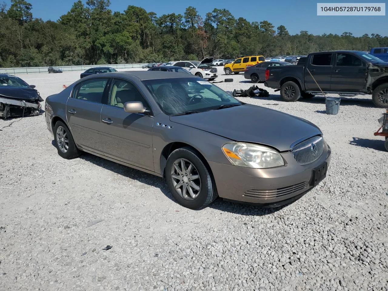 2007 Buick Lucerne Cxl VIN: 1G4HD57287U179768 Lot: 76706974