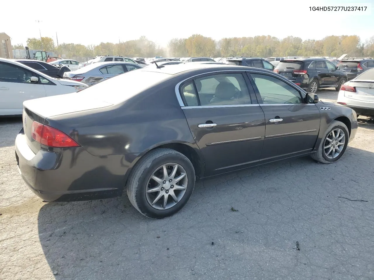 2007 Buick Lucerne Cxl VIN: 1G4HD57277U237417 Lot: 77112964