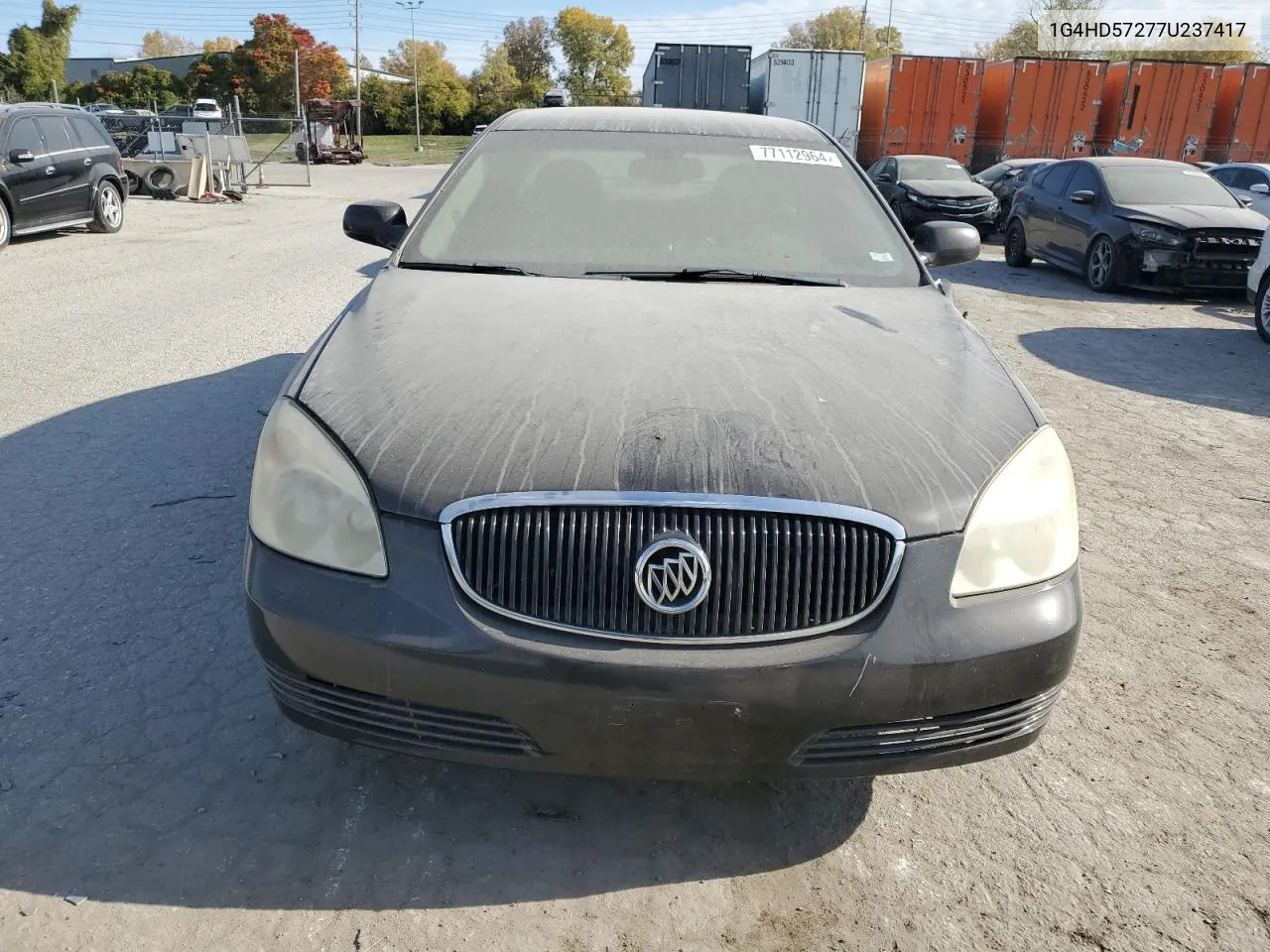 2007 Buick Lucerne Cxl VIN: 1G4HD57277U237417 Lot: 77112964