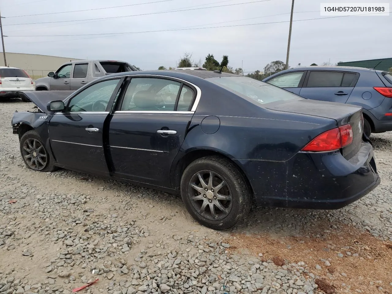 2007 Buick Lucerne Cxl VIN: 1G4HD57207U181983 Lot: 78027064