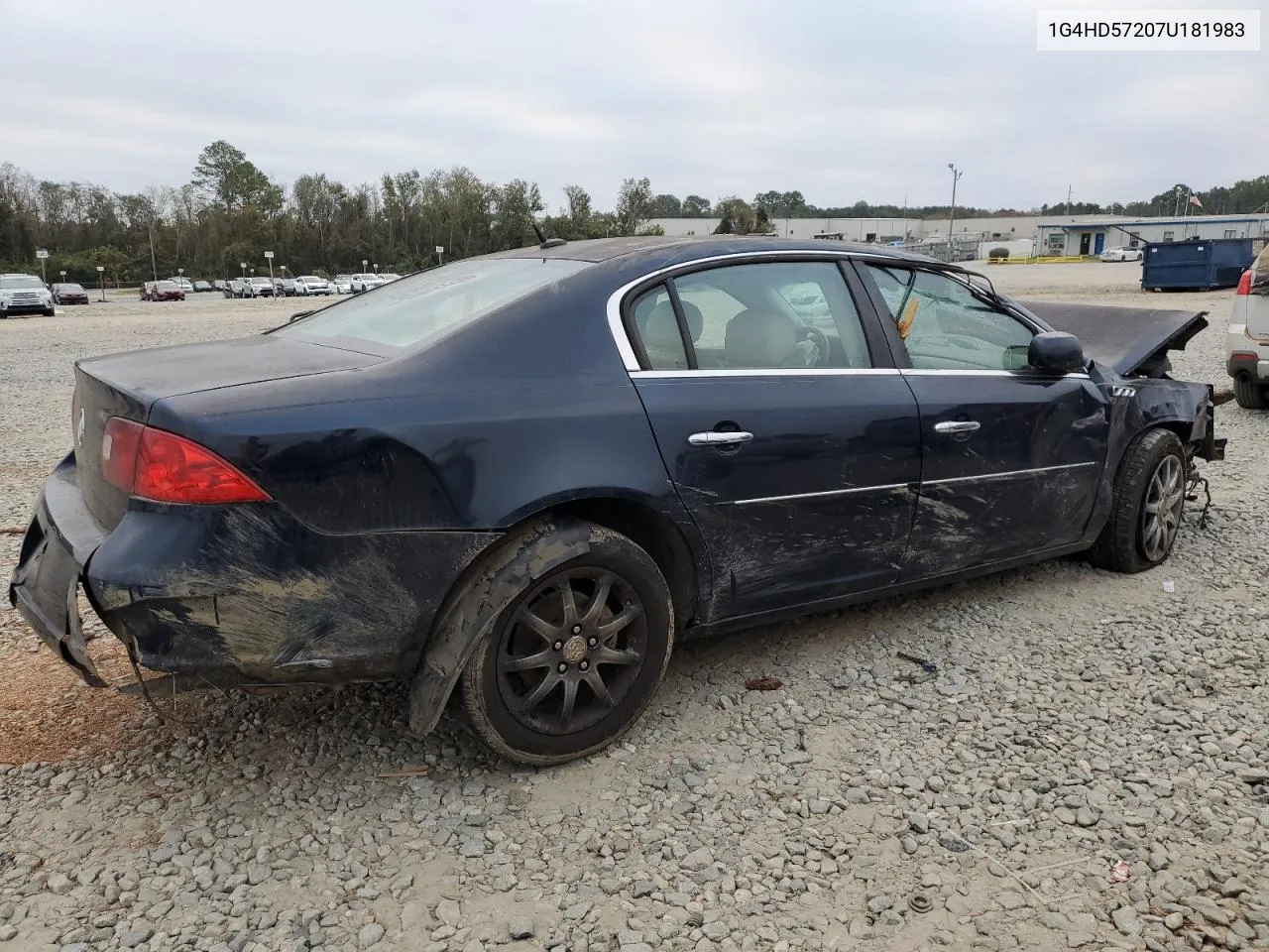 2007 Buick Lucerne Cxl VIN: 1G4HD57207U181983 Lot: 78027064