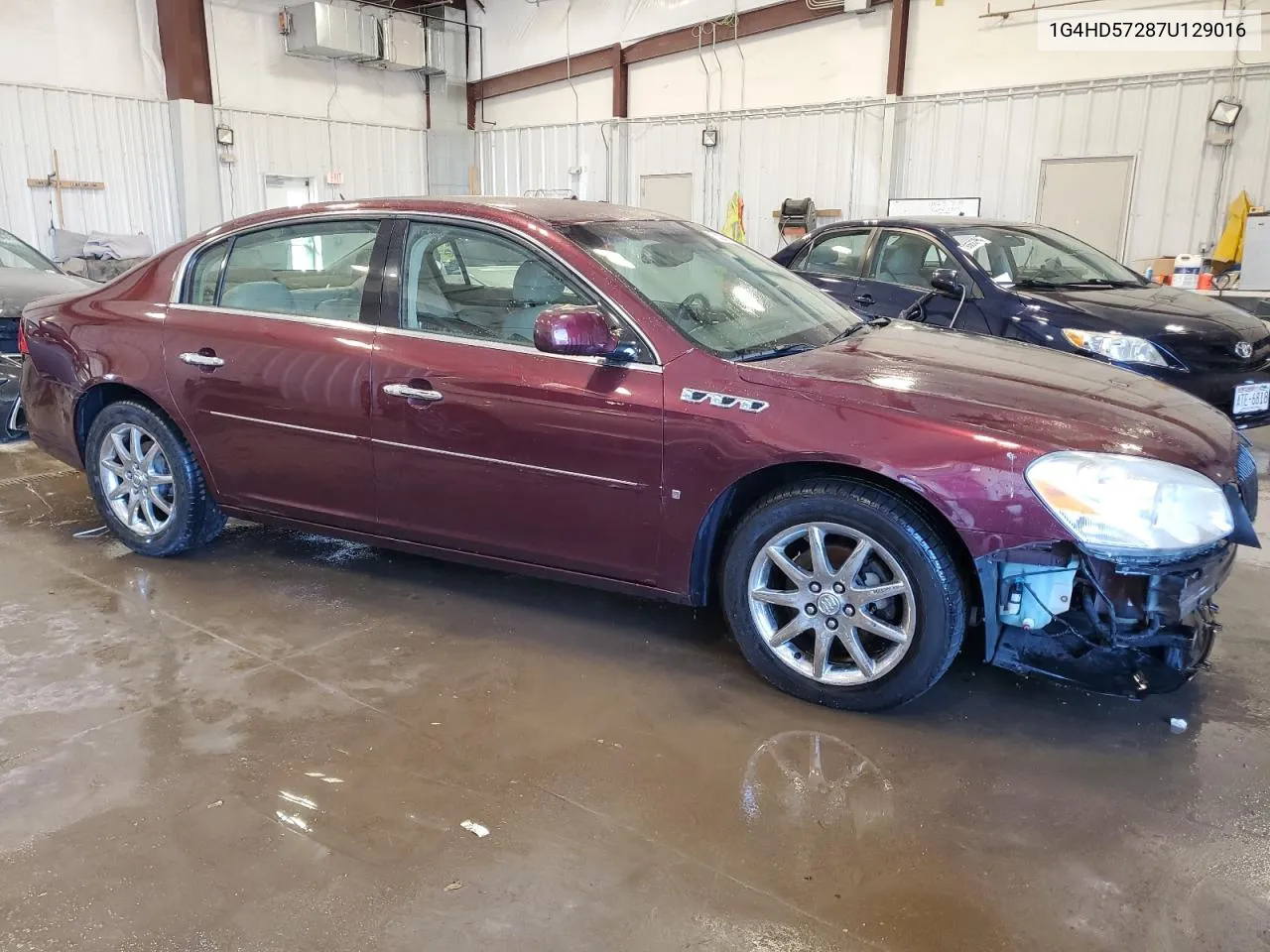 2007 Buick Lucerne Cxl VIN: 1G4HD57287U129016 Lot: 78208734