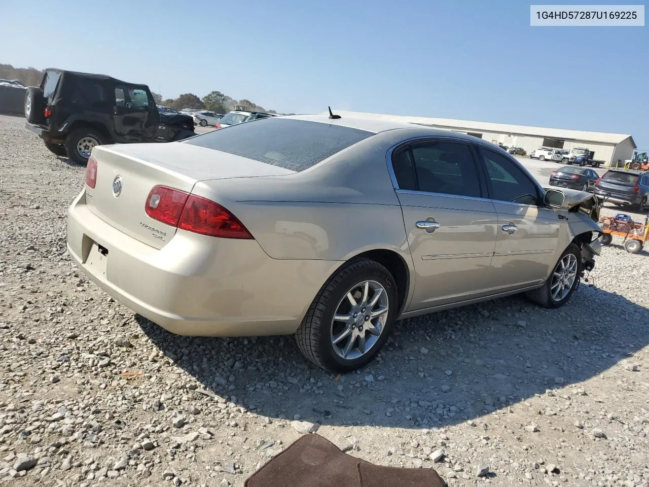 2007 Buick Lucerne Cxl VIN: 1G4HD57287U169225 Lot: 78211244