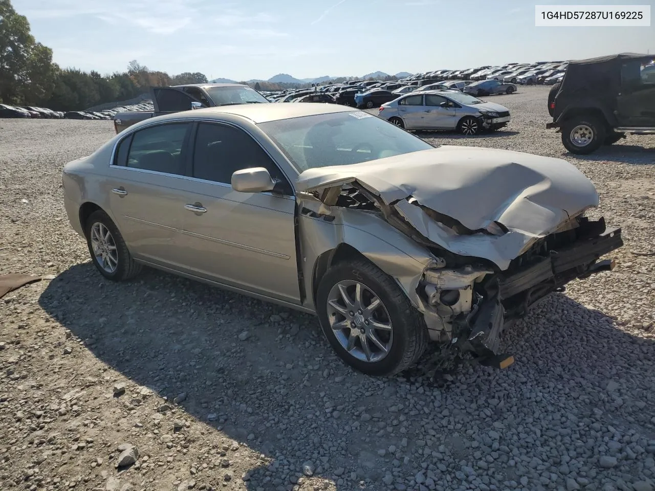 2007 Buick Lucerne Cxl VIN: 1G4HD57287U169225 Lot: 78211244