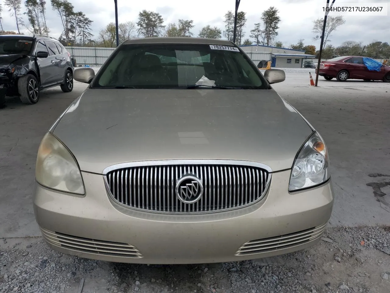 2007 Buick Lucerne Cxl VIN: 1G4HD57217U236067 Lot: 78257774