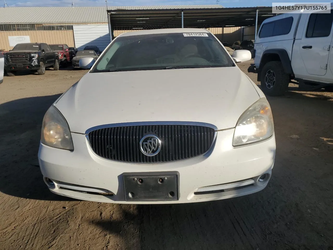 2007 Buick Lucerne Cxs VIN: 1G4HE57Y17U155765 Lot: 78412584