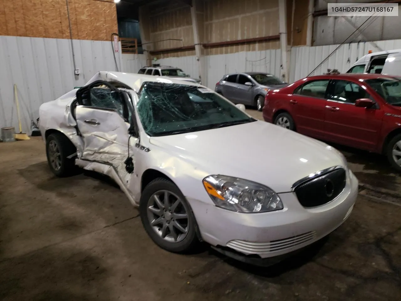 2007 Buick Lucerne Cxl VIN: 1G4HD57247U168167 Lot: 78655964