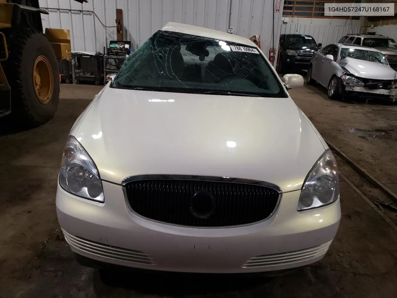 2007 Buick Lucerne Cxl VIN: 1G4HD57247U168167 Lot: 78655964