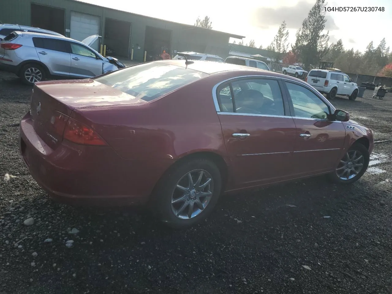 2007 Buick Lucerne Cxl VIN: 1G4HD57267U230748 Lot: 79122254