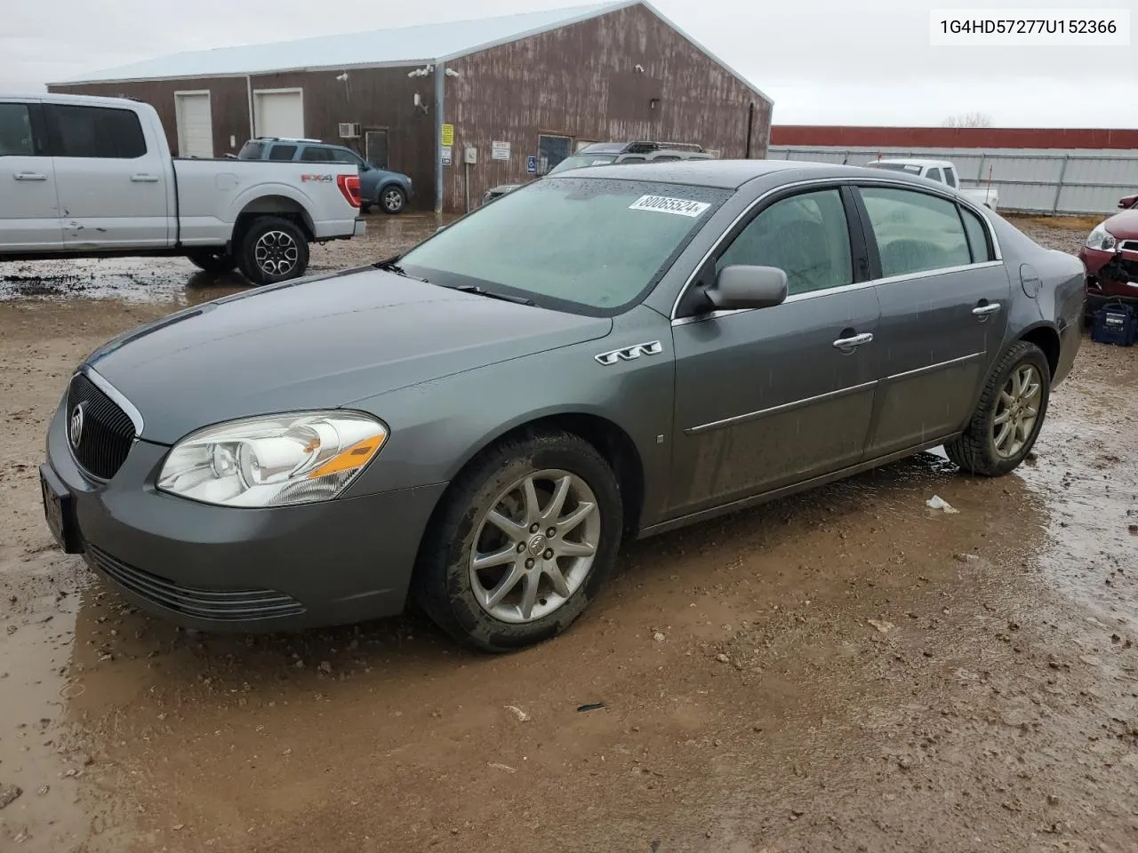 2007 Buick Lucerne Cxl VIN: 1G4HD57277U152366 Lot: 80065524