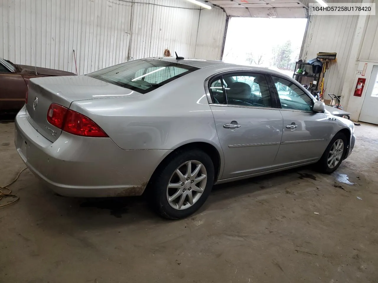 2008 Buick Lucerne Cxl VIN: 1G4HD57258U178420 Lot: 49299674