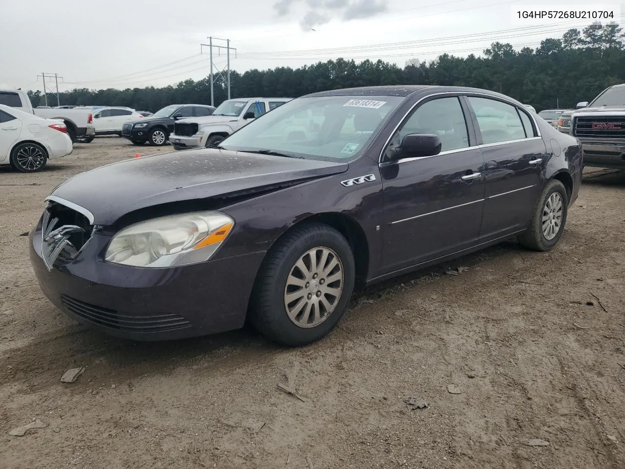 2008 Buick Lucerne Cx VIN: 1G4HP57268U210704 Lot: 63618314