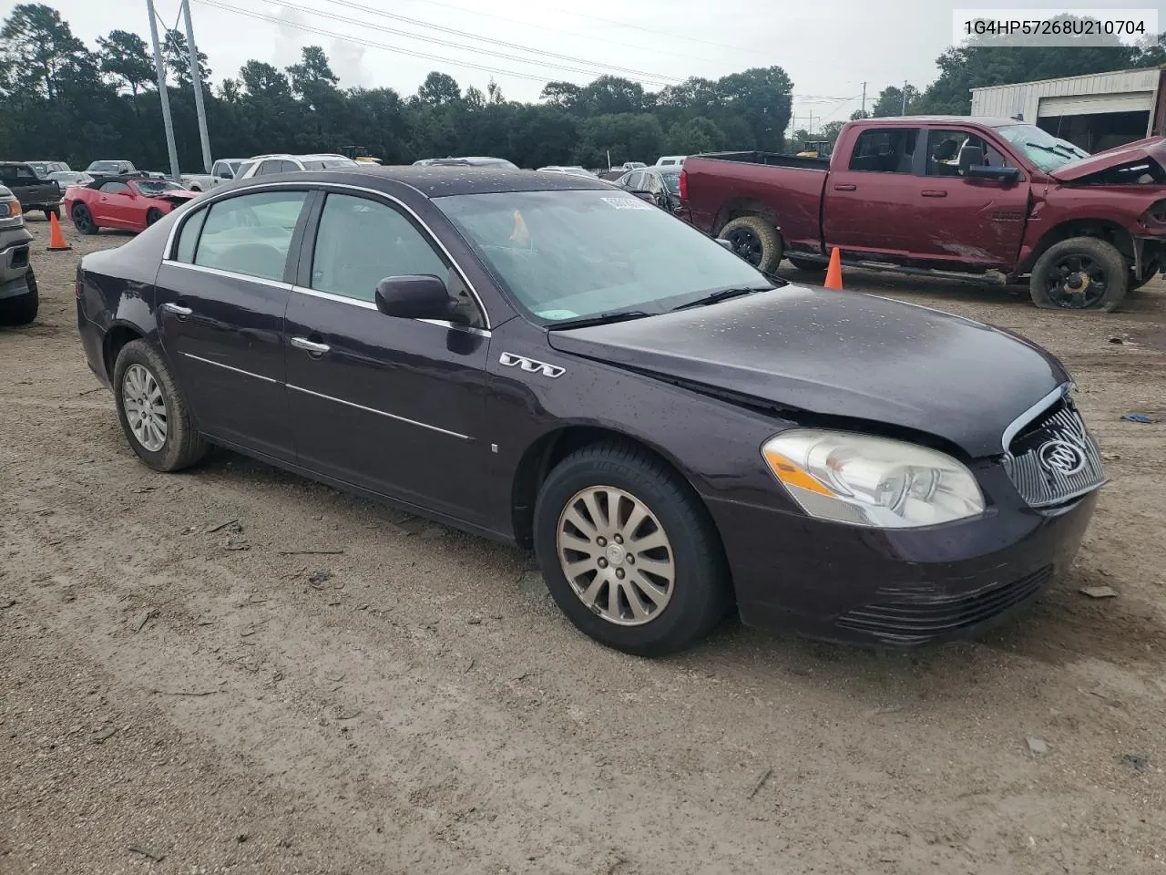 2008 Buick Lucerne Cx VIN: 1G4HP57268U210704 Lot: 63618314