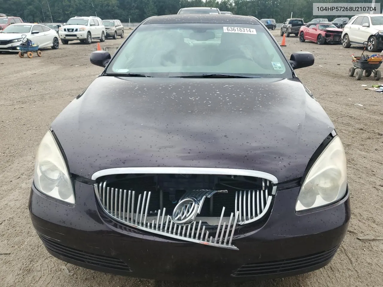 2008 Buick Lucerne Cx VIN: 1G4HP57268U210704 Lot: 63618314