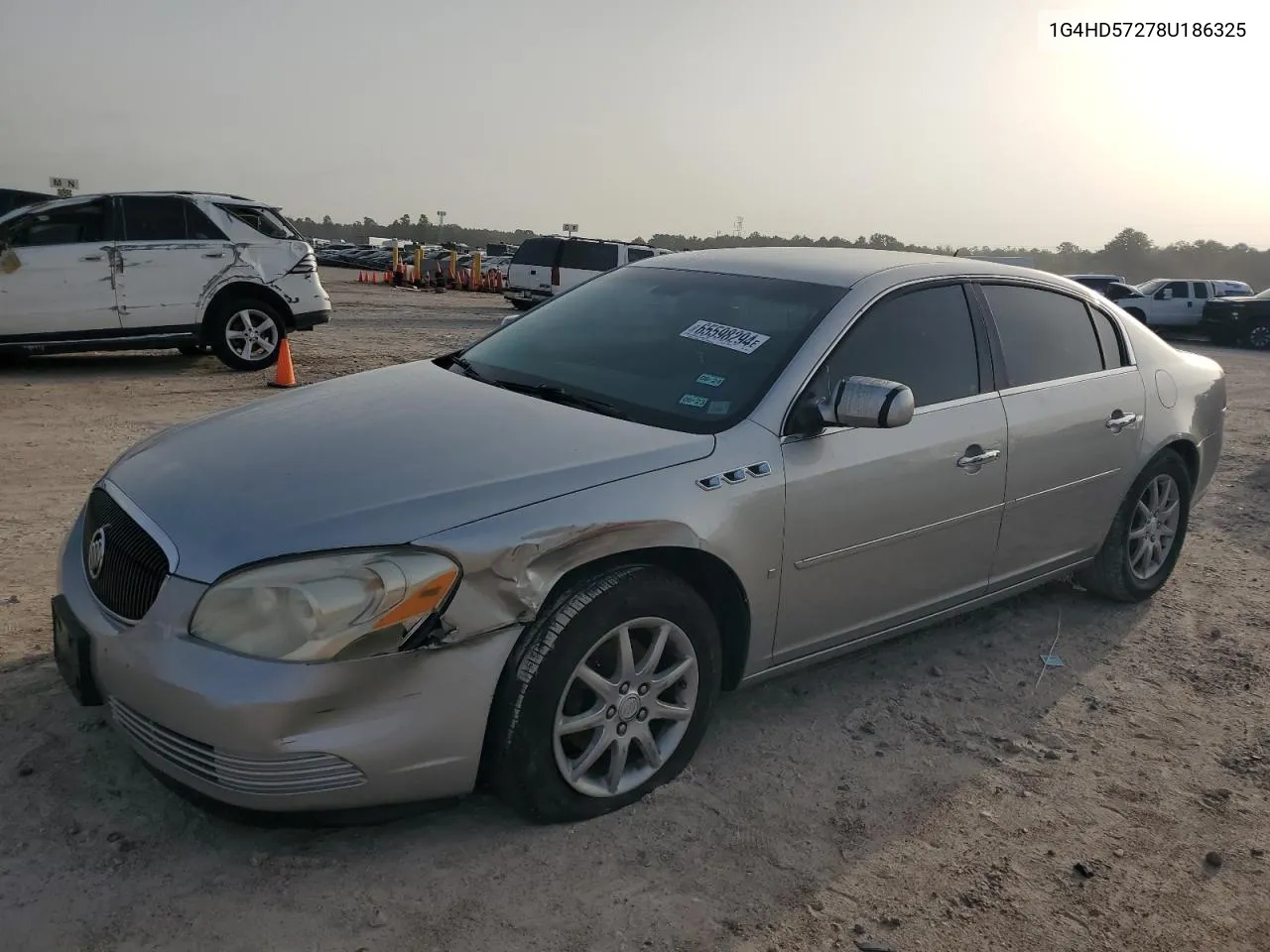 2008 Buick Lucerne Cxl VIN: 1G4HD57278U186325 Lot: 65598294