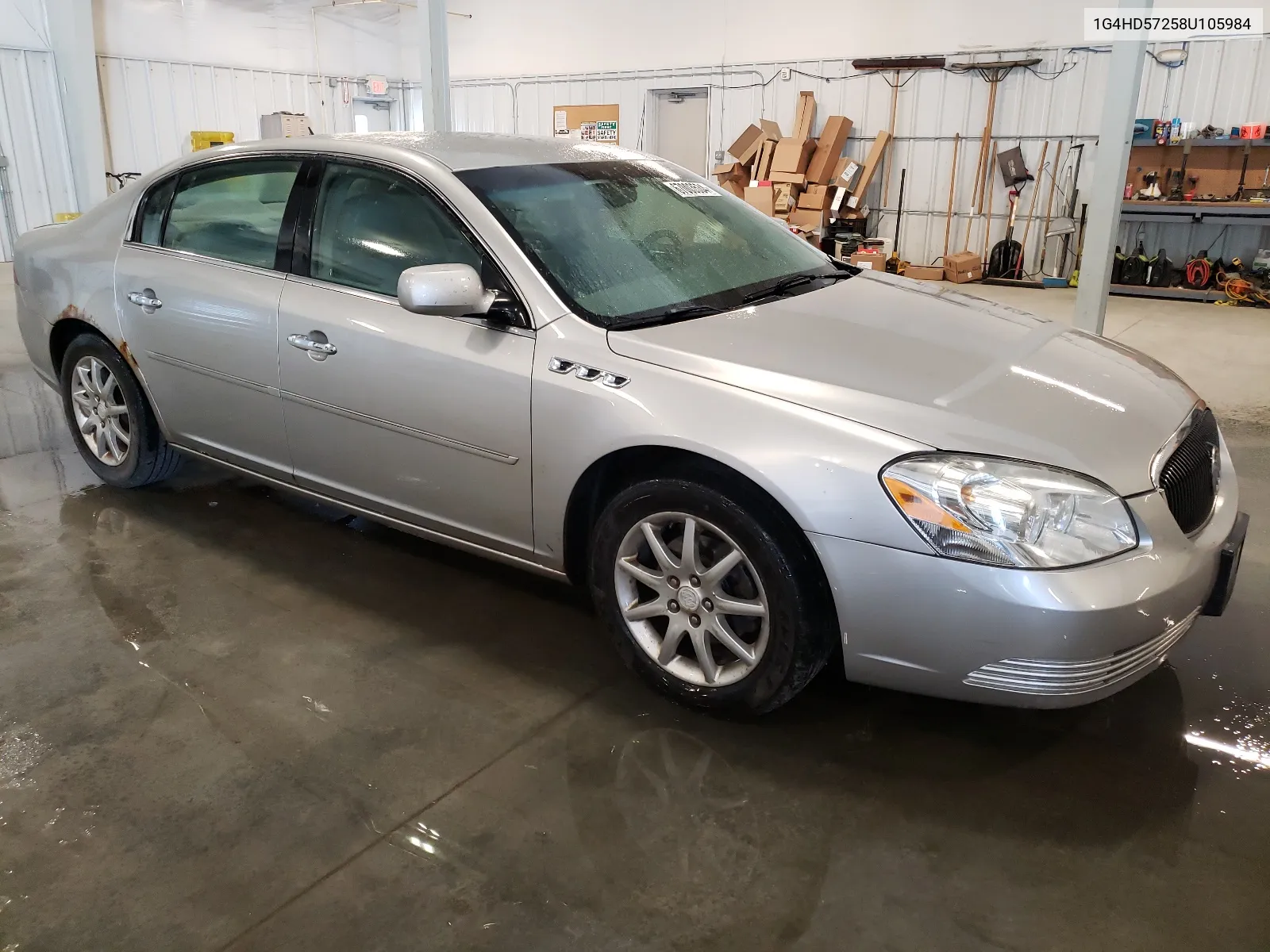 2008 Buick Lucerne Cxl VIN: 1G4HD57258U105984 Lot: 67003534