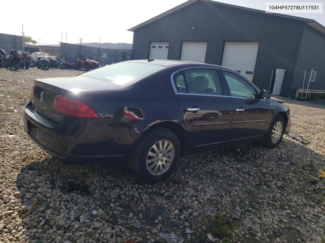 1G4HP57278U117531 2008 Buick Lucerne Cx