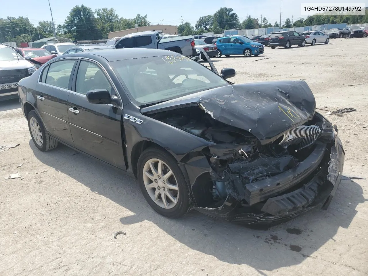 1G4HD57278U149792 2008 Buick Lucerne Cxl