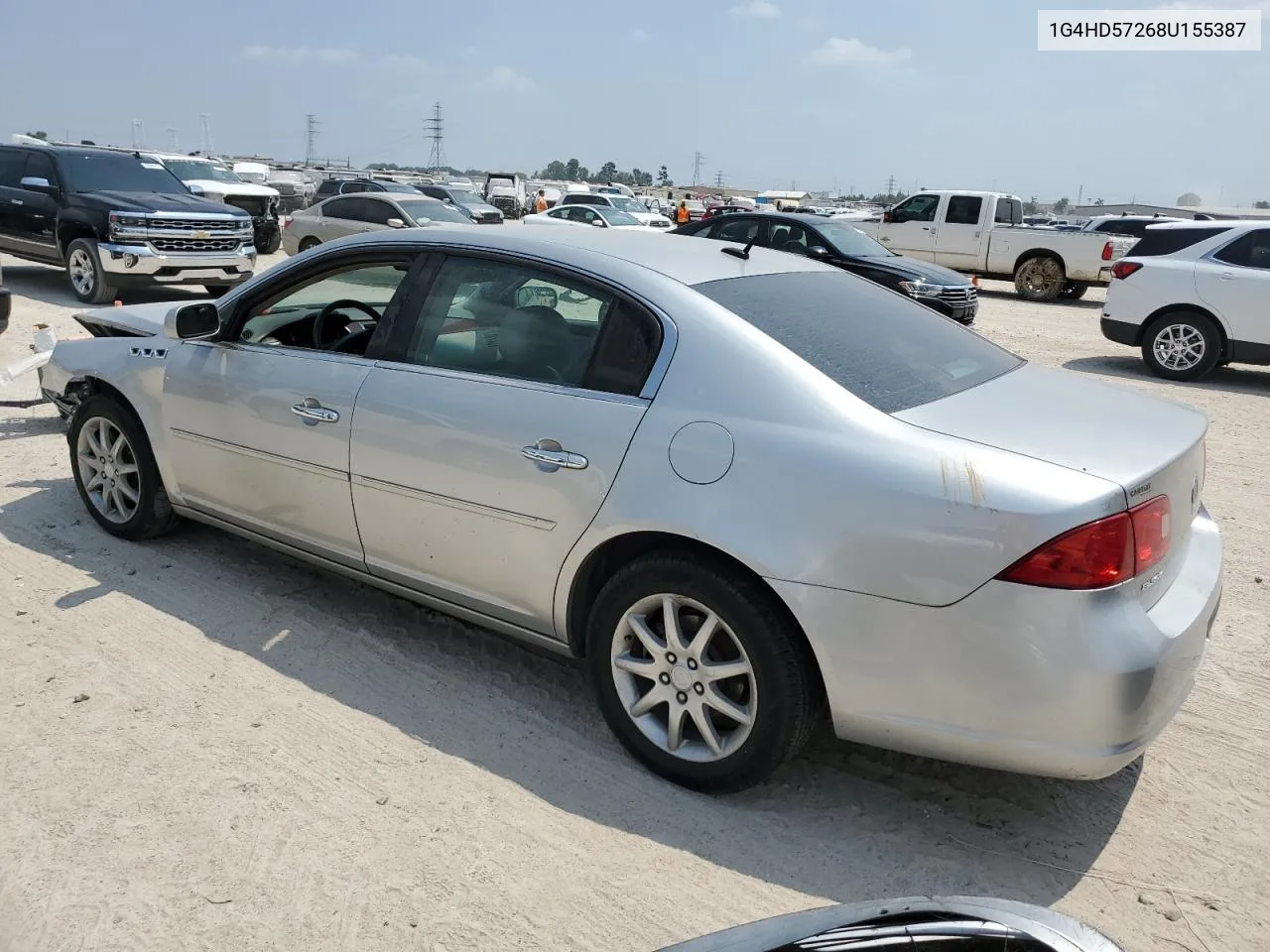 2008 Buick Lucerne Cxl VIN: 1G4HD57268U155387 Lot: 68801204