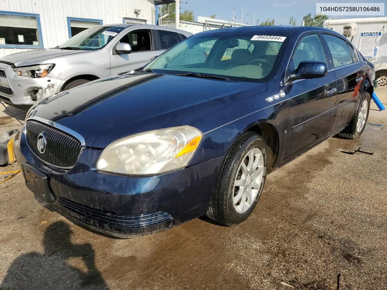 2008 Buick Lucerne Cxl VIN: 1G4HD57258U106486 Lot: 70453444