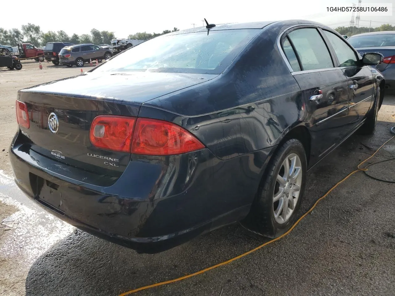 2008 Buick Lucerne Cxl VIN: 1G4HD57258U106486 Lot: 70453444