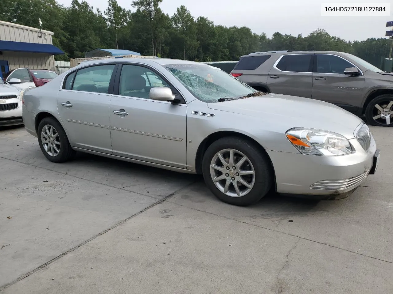 2008 Buick Lucerne Cxl VIN: 1G4HD57218U127884 Lot: 71083744