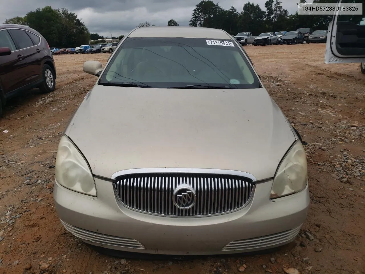 2008 Buick Lucerne Cxl VIN: 1G4HD57238U183826 Lot: 71176534