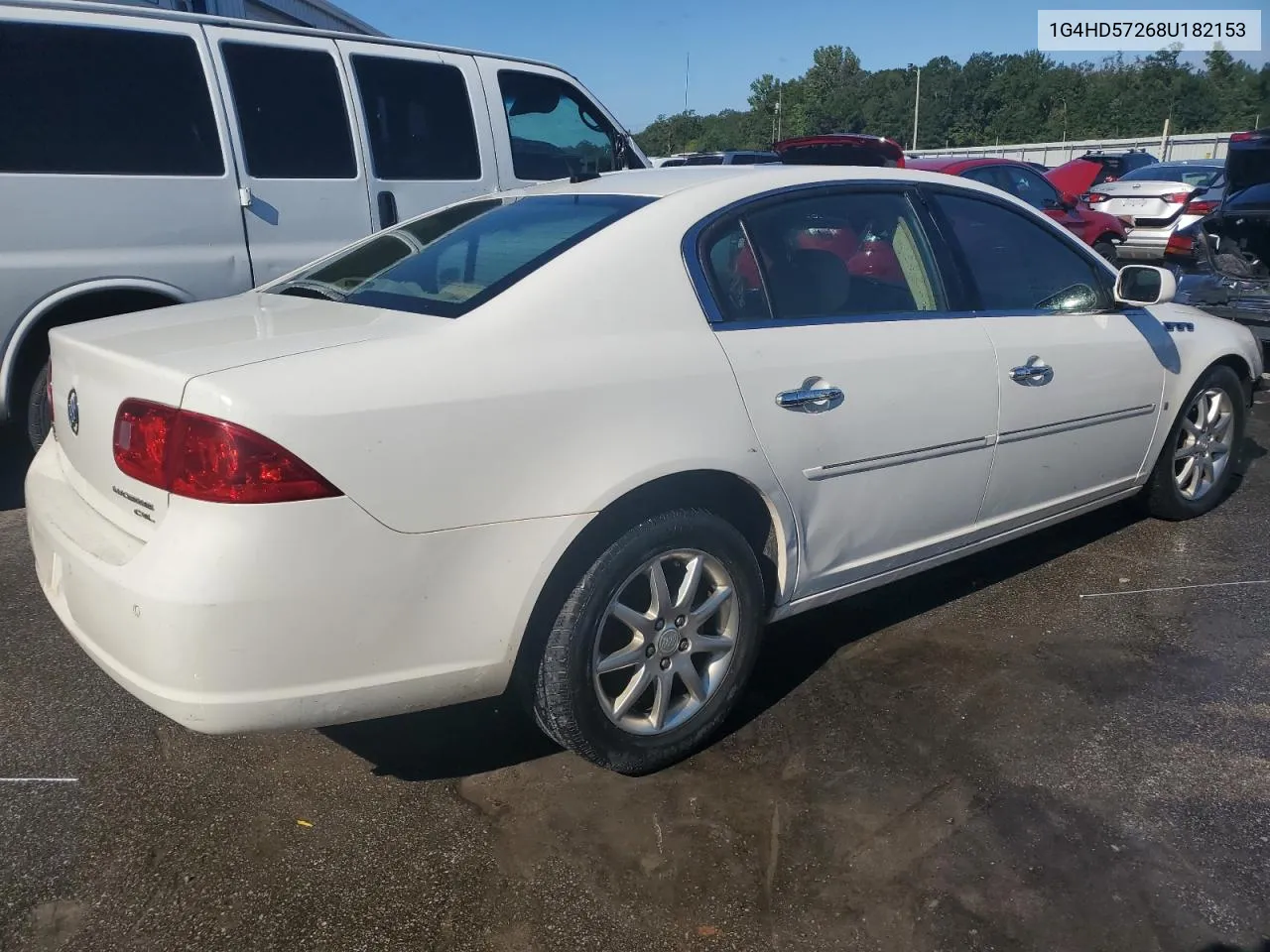 2008 Buick Lucerne Cxl VIN: 1G4HD57268U182153 Lot: 72148514