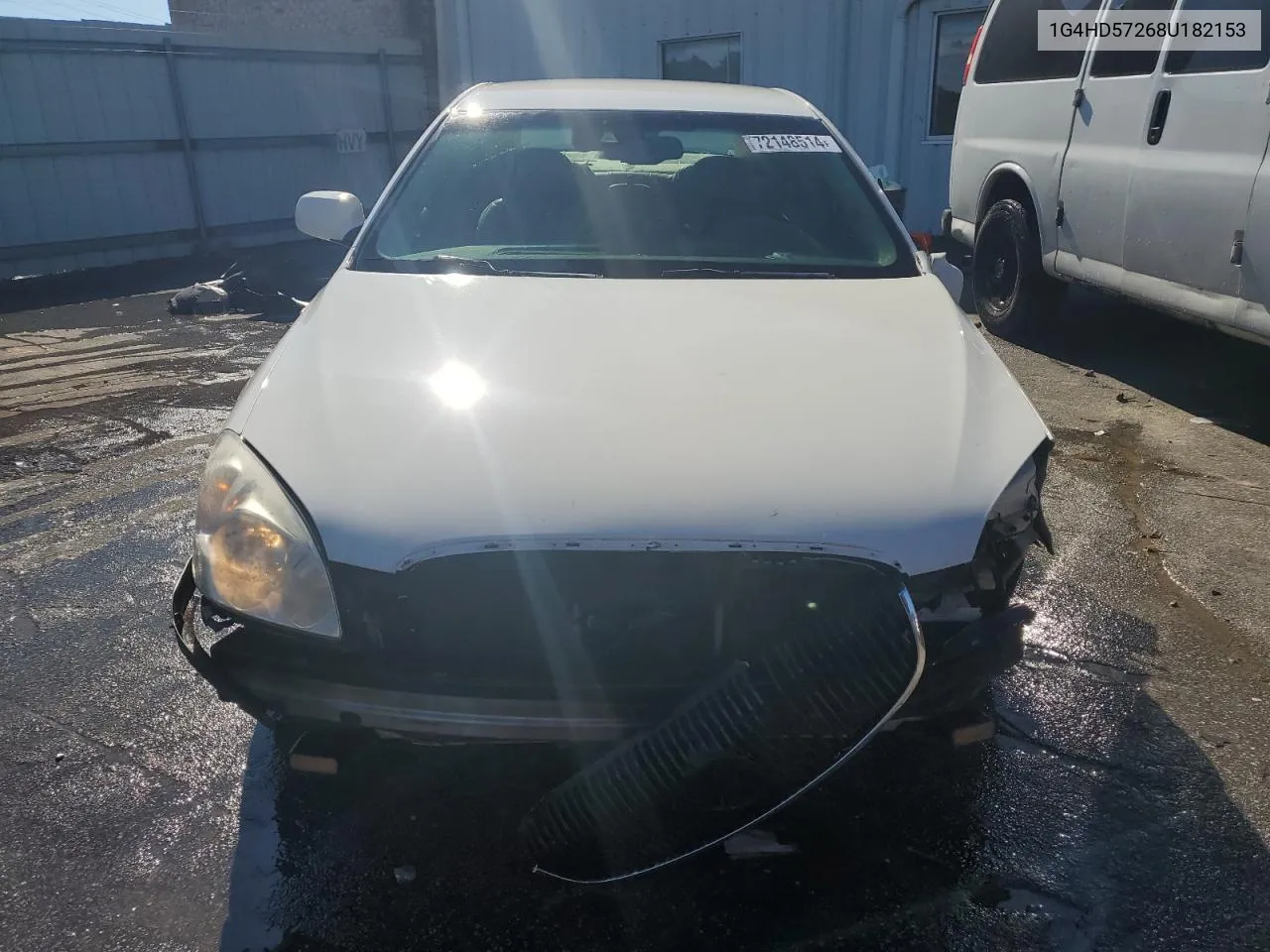 2008 Buick Lucerne Cxl VIN: 1G4HD57268U182153 Lot: 72148514