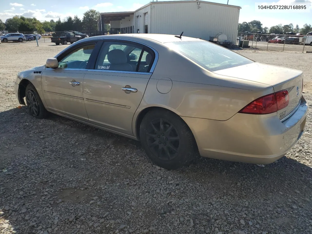 2008 Buick Lucerne Cxl VIN: 1G4HD57228U168895 Lot: 72191094