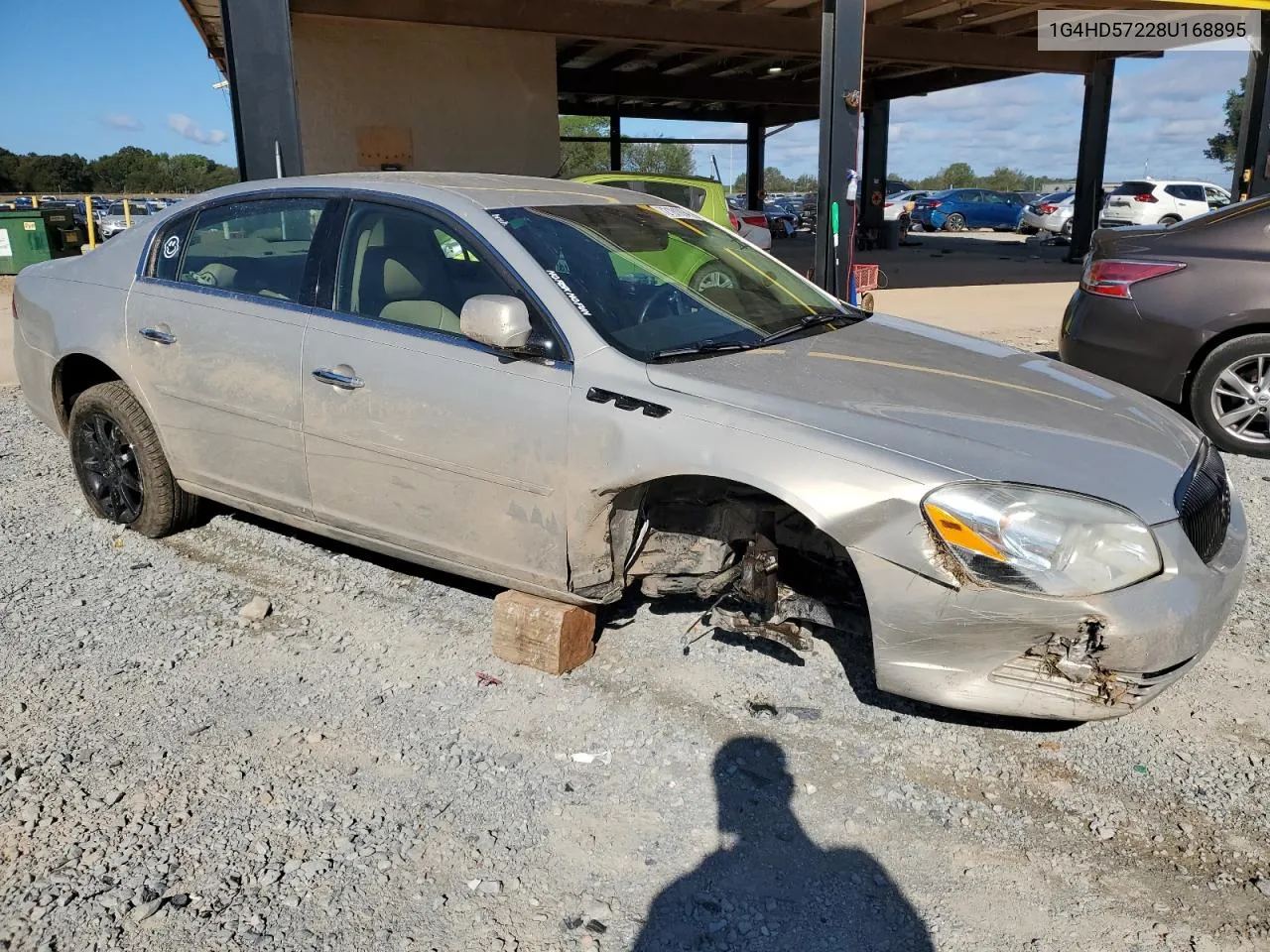 2008 Buick Lucerne Cxl VIN: 1G4HD57228U168895 Lot: 72191094