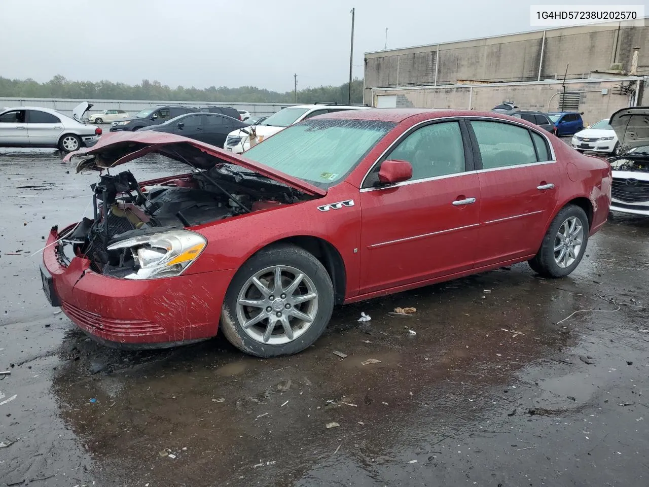 1G4HD57238U202570 2008 Buick Lucerne Cxl