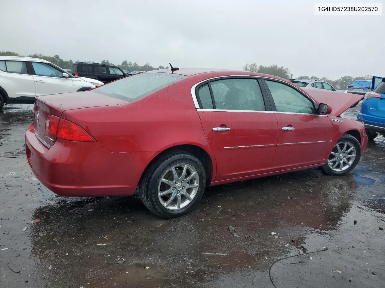 1G4HD57238U202570 2008 Buick Lucerne Cxl