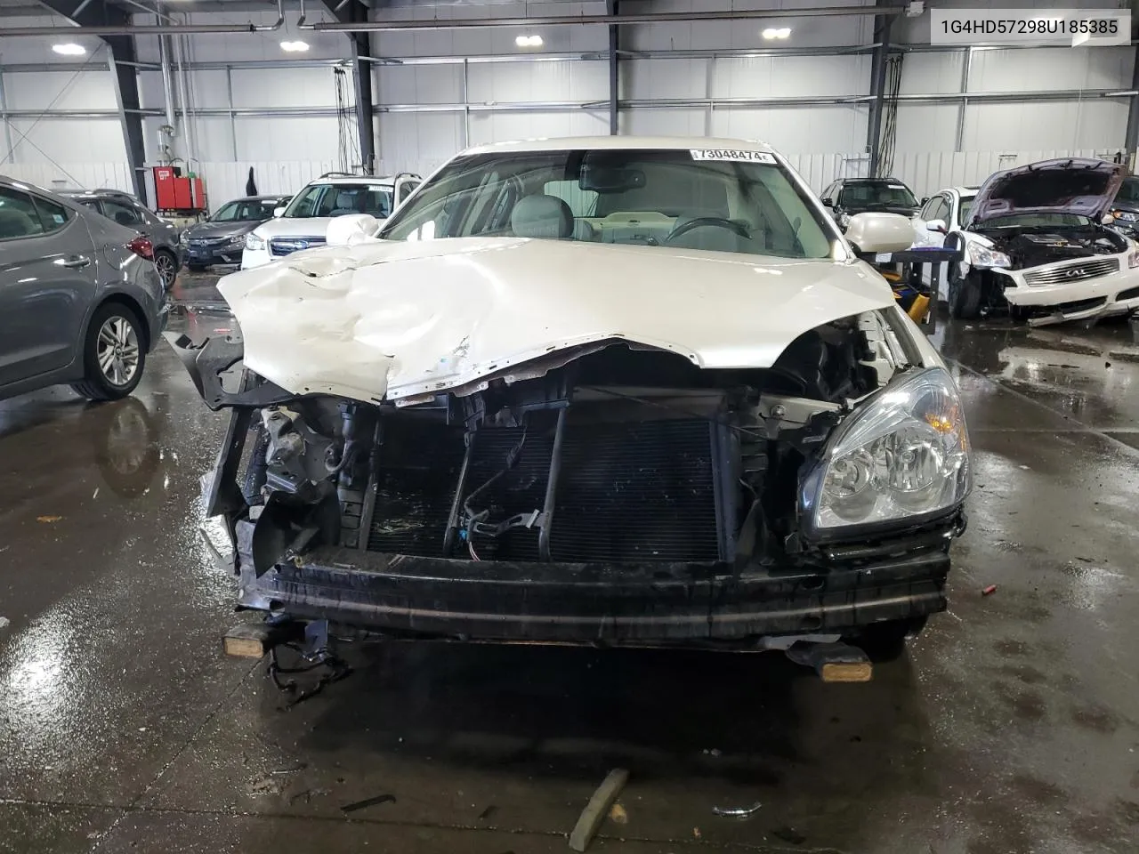 2008 Buick Lucerne Cxl VIN: 1G4HD57298U185385 Lot: 73048474