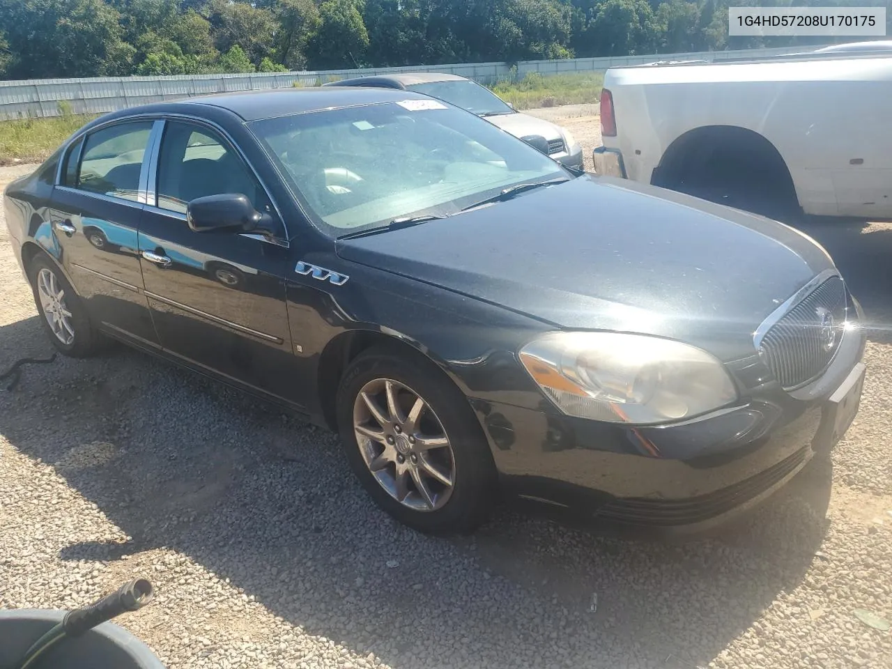 2008 Buick Lucerne Cxl VIN: 1G4HD57208U170175 Lot: 73146014