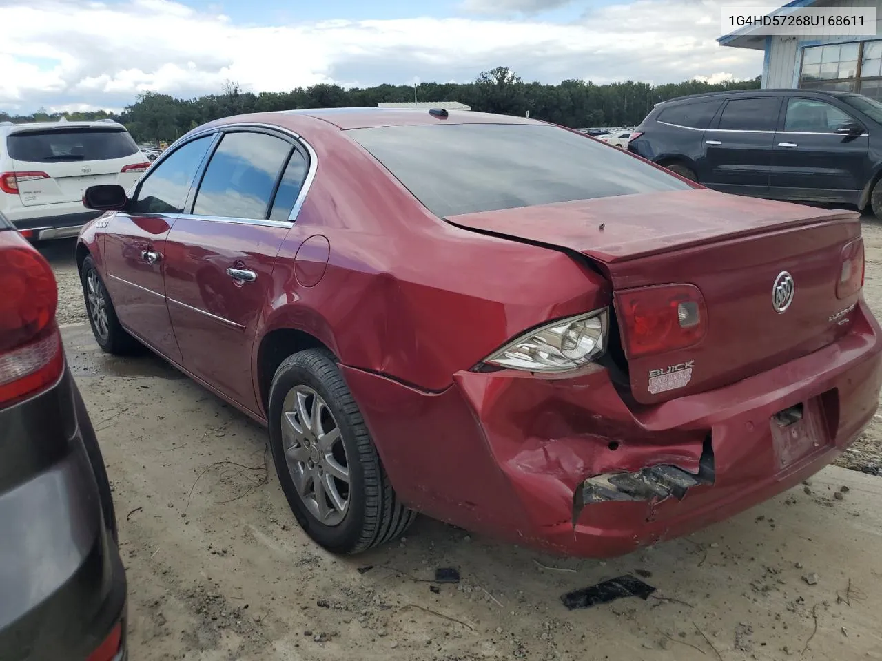 2008 Buick Lucerne Cxl VIN: 1G4HD57268U168611 Lot: 73640794