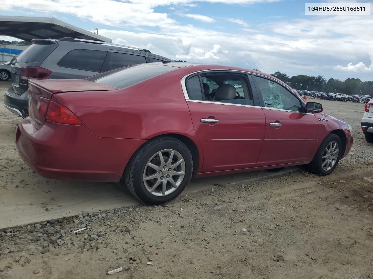 2008 Buick Lucerne Cxl VIN: 1G4HD57268U168611 Lot: 73640794