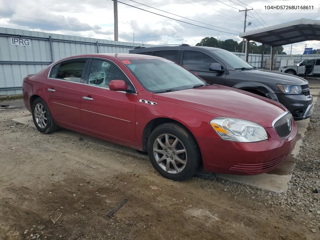 2008 Buick Lucerne Cxl VIN: 1G4HD57268U168611 Lot: 73640794