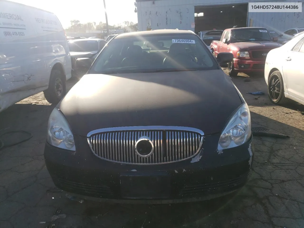 2008 Buick Lucerne Cxl VIN: 1G4HD57248U144386 Lot: 73646904