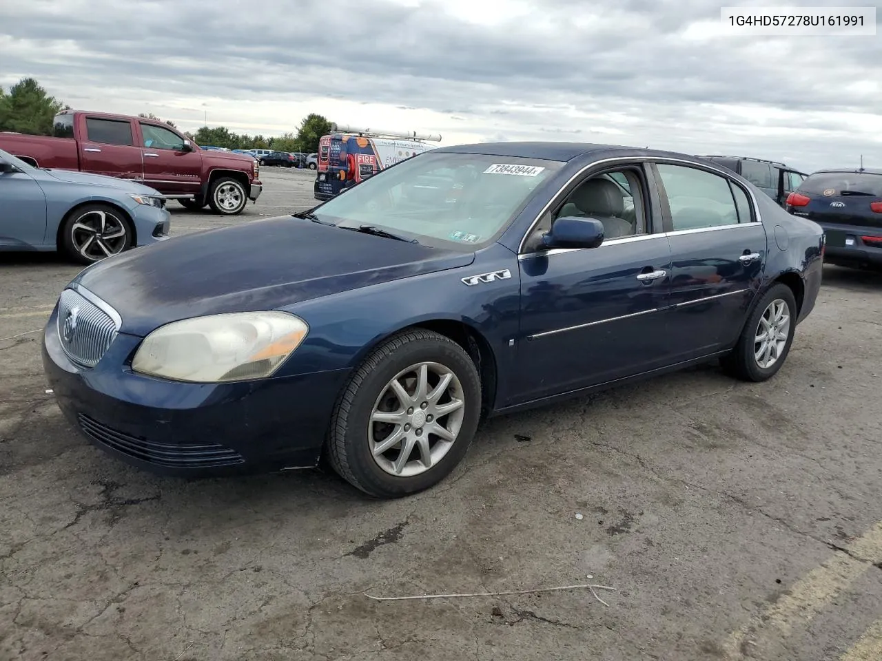 2008 Buick Lucerne Cxl VIN: 1G4HD57278U161991 Lot: 73843944