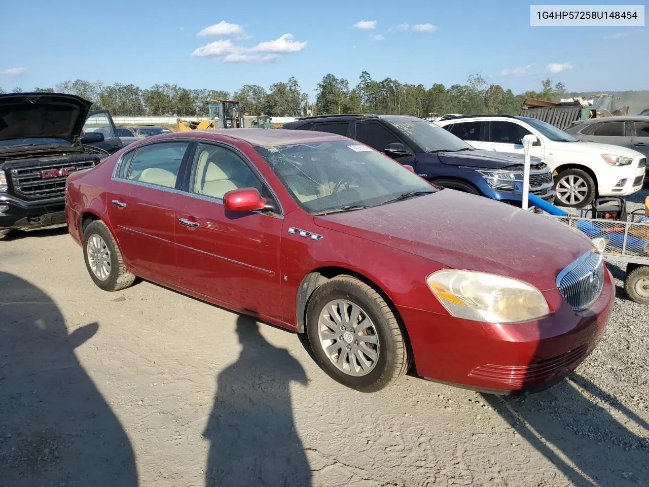 2008 Buick Lucerne Cx VIN: 1G4HP57258U148454 Lot: 74273704