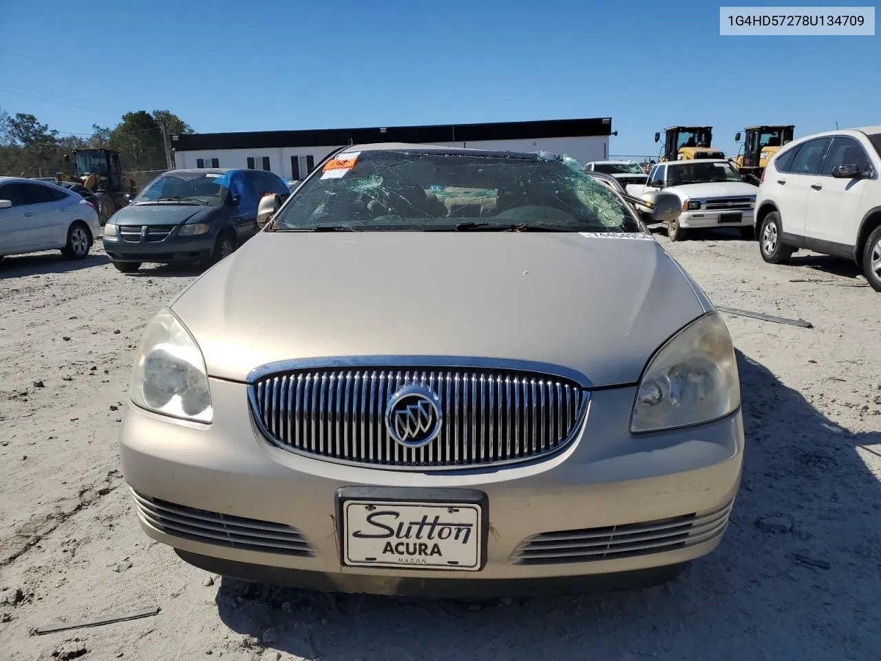 2008 Buick Lucerne Cxl VIN: 1G4HD57278U134709 Lot: 74464954