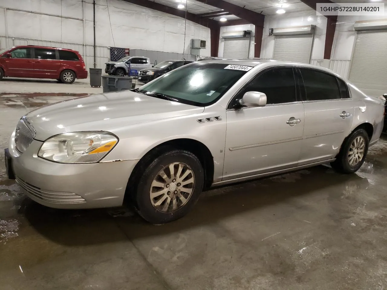 2008 Buick Lucerne Cx VIN: 1G4HP57228U140201 Lot: 74507044